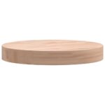 Dessus de table Ø30x4 cm rond bois massif de hêtre – Image 3