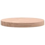 Dessus de table Ø40x4 cm rond bois massif de hêtre – Image 4
