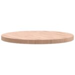 Dessus de table Ø70x4 cm rond bois massif de hêtre – Image 3
