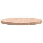 Dessus de table Ø70x4 cm rond bois massif de hêtre – Image 4