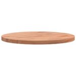Dessus de table Ø30x1,5 cm rond bois massif de hêtre – Image 3