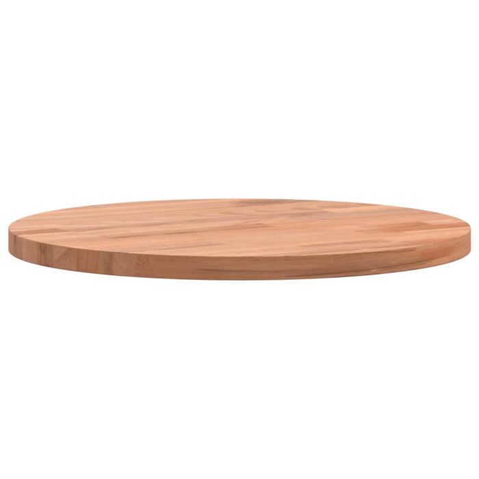 Dessus de table Ø30x1,5 cm rond bois massif de hêtre – Image 3
