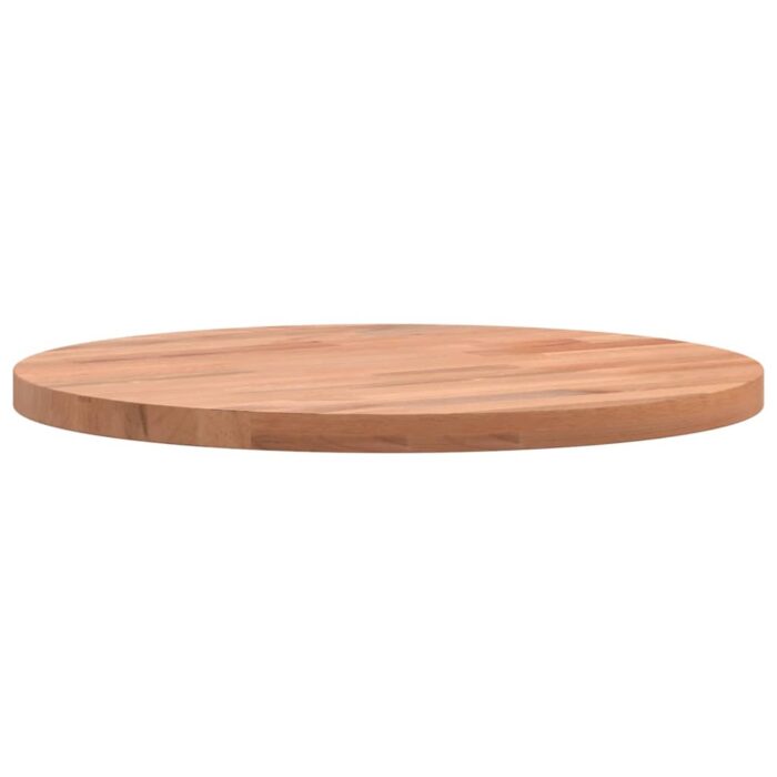 Dessus de table Ø30x1,5 cm rond bois massif de hêtre – Image 4