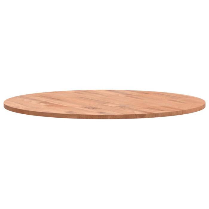 Dessus de table Ø70x1,5 cm rond bois massif de hêtre – Image 3