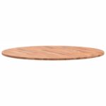 Dessus de table Ø80x1,5 cm rond bois massif de hêtre – Image 3