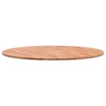 Dessus de table Ø80x1,5 cm rond bois massif de hêtre – Image 4