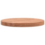 Dessus de table Ø30x2,5 cm rond bois massif de hêtre – Image 4