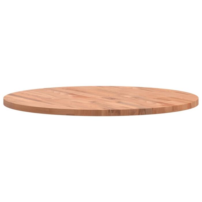 Dessus de table Ø80x2,5 cm rond bois massif de hêtre – Image 4