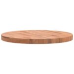 Dessus de table Ø60x4 cm rond bois massif de hêtre – Image 4