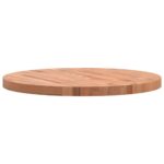 Dessus de table Ø70x4 cm rond bois massif de hêtre – Image 3