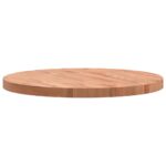 Dessus de table Ø70x4 cm rond bois massif de hêtre – Image 4