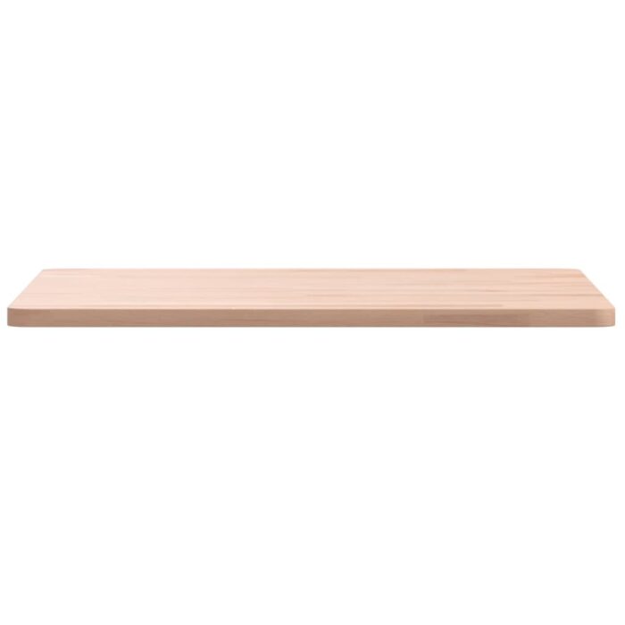 Dessus de table 50x50x1,5 cm carré bois massif de hêtre – Image 2