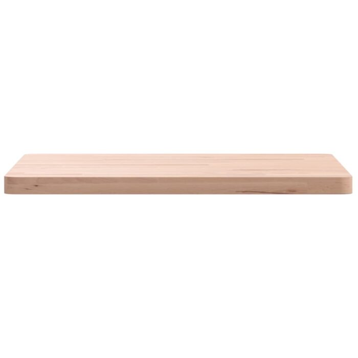 Dessus de table 50x50x2,5 cm carré bois massif de hêtre – Image 2