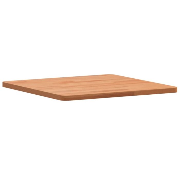 Dessus de table 40x40x1,5 cm carré bois massif de hêtre – Image 2