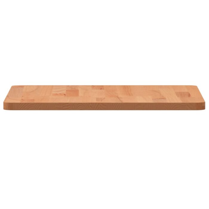 Dessus de table 40x40x1,5 cm carré bois massif de hêtre – Image 3