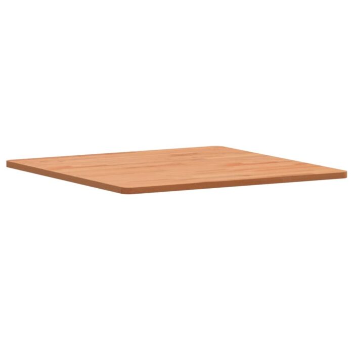 Dessus de table 60x60x1,5 cm carré bois massif de hêtre – Image 2