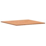 Dessus de table 80x80x1,5 cm carré bois massif de hêtre – Image 2