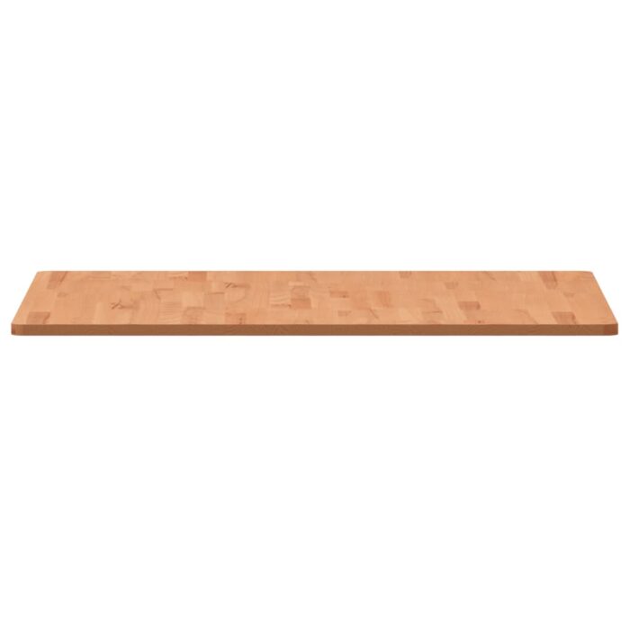 Dessus de table 80x80x1,5 cm carré bois massif de hêtre – Image 3