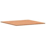 Dessus de table 90x90x1,5 cm carré bois massif de hêtre – Image 2
