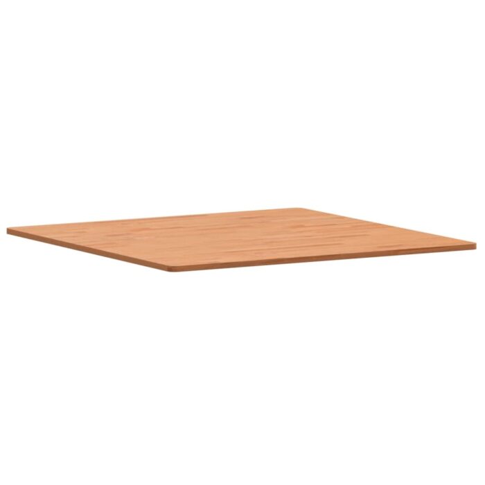 Dessus de table 90x90x1,5 cm carré bois massif de hêtre – Image 2