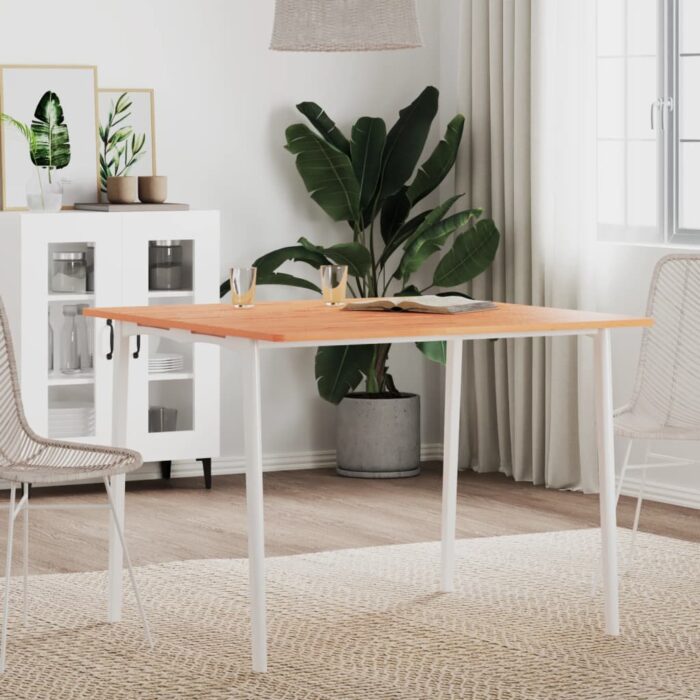 Dessus de table 90x90x1,5 cm carré bois massif de hêtre – Image 1