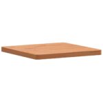 Dessus de table 40x40x2,5 cm carré bois massif de hêtre – Image 2