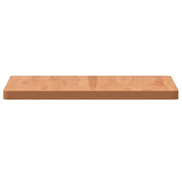 Dessus de table 50x50x2,5 cm carré bois massif de hêtre – Image 3