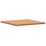 Dessus de table 70x70x2,5 cm carré bois massif de hêtre – Image 2