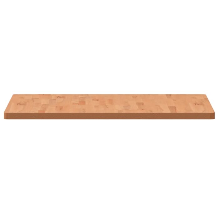 Dessus de table 80x80x2,5 cm carré bois massif de hêtre – Image 3