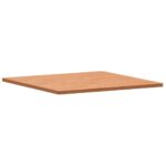 Dessus de table 90x90x2,5 cm carré bois massif de hêtre – Image 2
