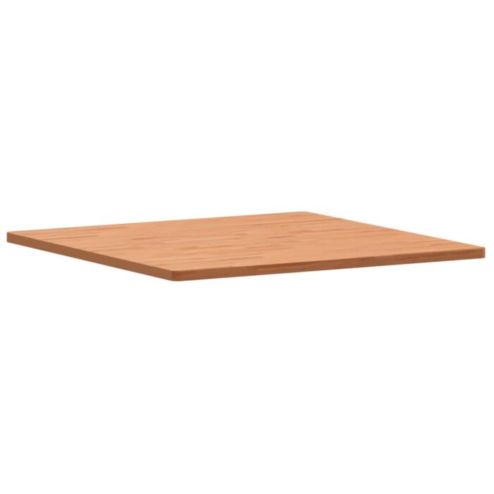 Dessus de table 90x90x2,5 cm carré bois massif de hêtre – Image 2