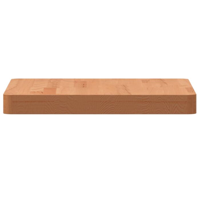 Dessus de table 40x40x4 cm carré bois massif de hêtre – Image 3