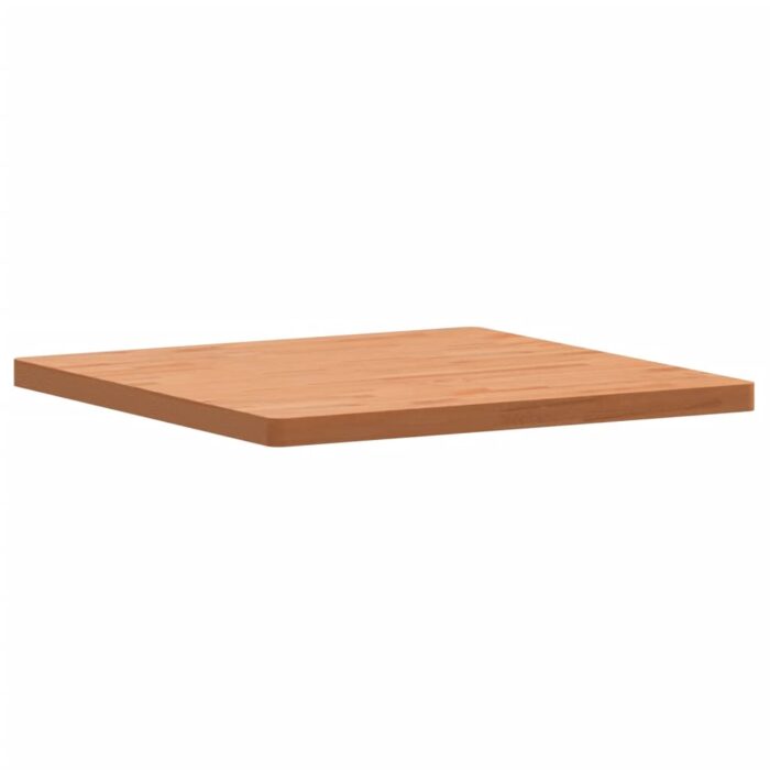 Dessus de table 80x80x4 cm carré bois massif de hêtre – Image 2