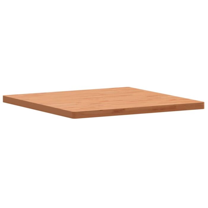 Dessus de table 90x90x4 cm carré bois massif de hêtre – Image 2