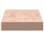 Étagère murale 80x20x4 cm bois massif de hêtre – Image 3