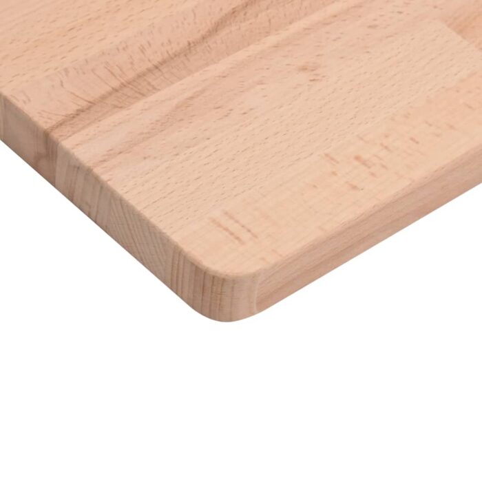 Étagère murale 80x20x4 cm bois massif de hêtre – Image 4