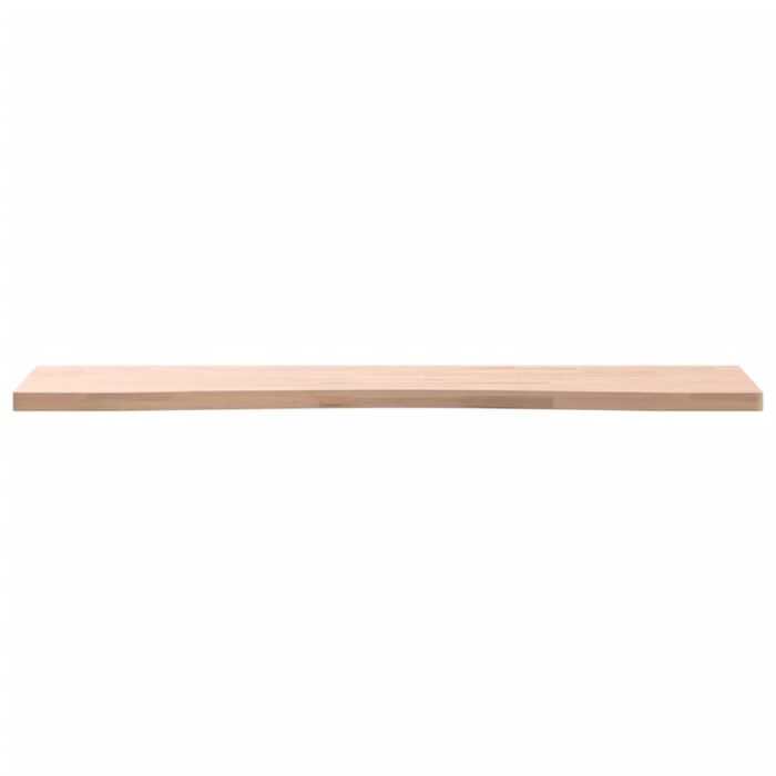 Dessus de bureau 100x(45-50)x2,5 cm bois massif de hêtre – Image 2