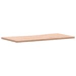 Dessus de bureau 100x(45-50)x2,5 cm bois massif de hêtre – Image 4