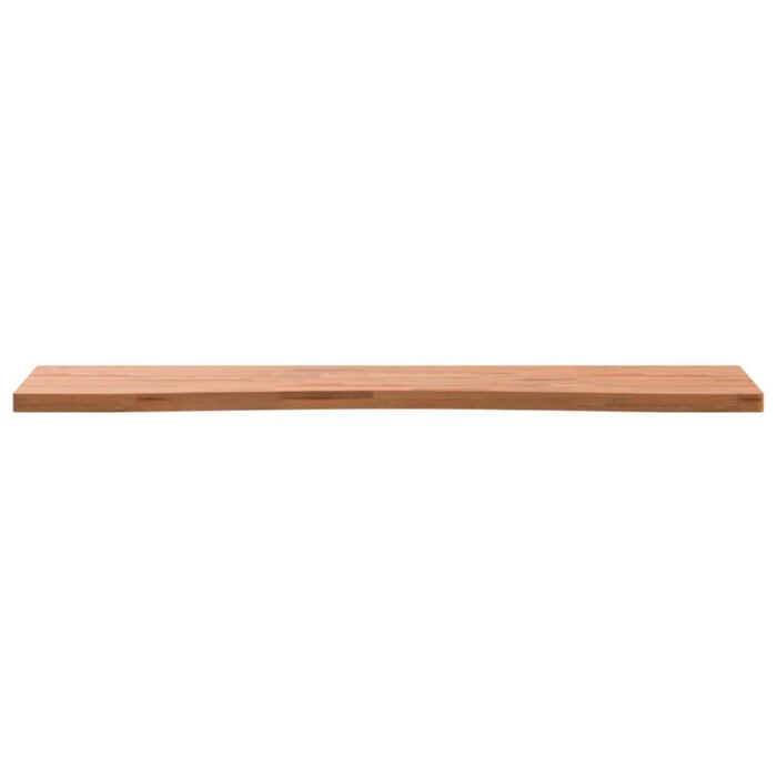 Dessus de bureau 100x(45-50)x2,5 cm bois massif de hêtre – Image 2