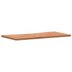 Dessus de bureau 100x(45-50)x2,5 cm bois massif de hêtre – Image 4