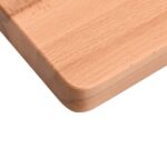 Dessus de bureau 100x(45-50)x2,5 cm bois massif de hêtre – Image 5