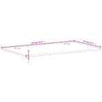 Dessus de bureau 110x55x1,5 cm bois massif de hêtre – Image 5