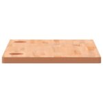 Dessus de bureau 110x55x2,5 cm bois massif de hêtre – Image 3