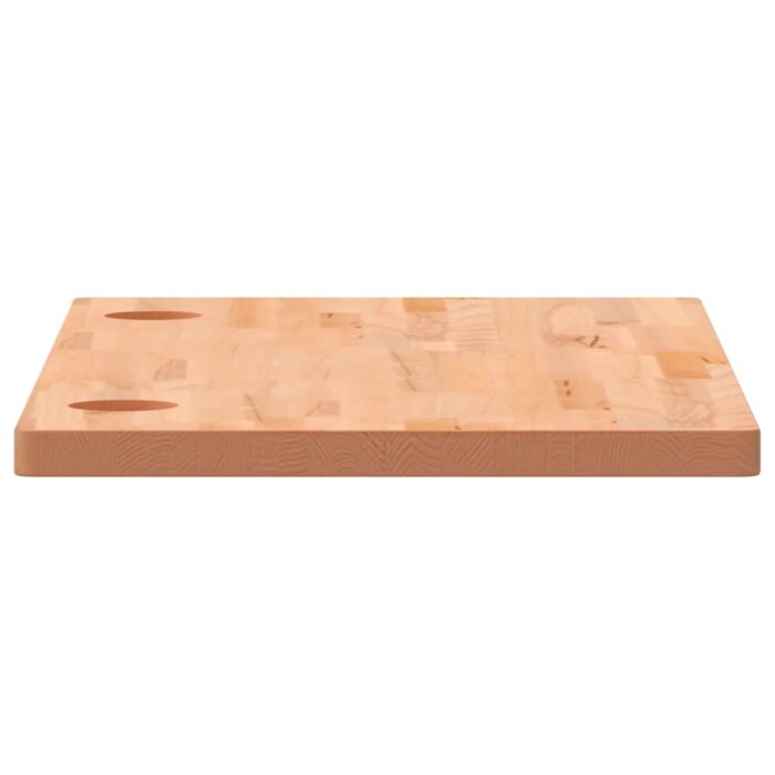 Dessus de bureau 110x55x2,5 cm bois massif de hêtre – Image 3