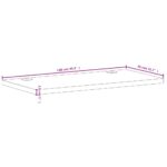 Dessus de bureau 110x55x2,5 cm bois massif de hêtre – Image 5