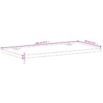 Dessus de bureau 110x60x2,5 cm bois massif de hêtre – Image 5