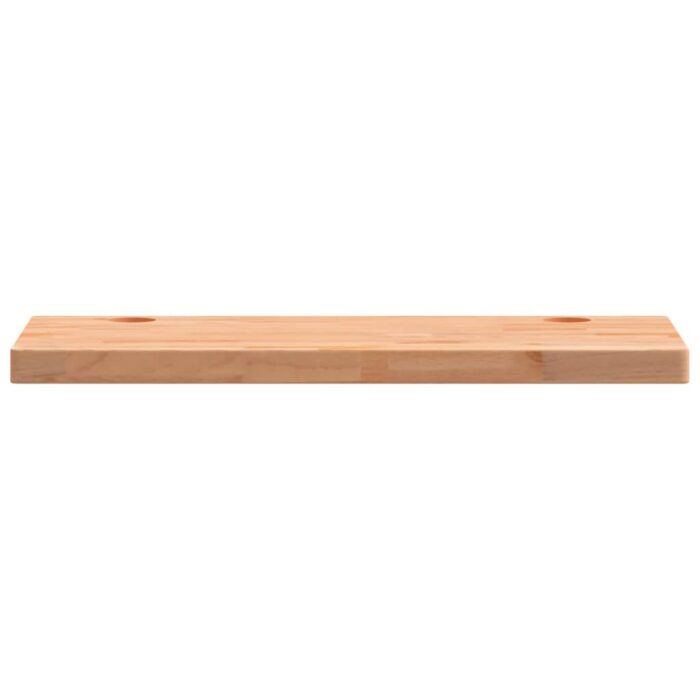 Dessus de bureau 110x55x4 cm bois massif de hêtre – Image 2