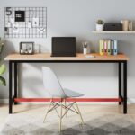 Dessus de bureau 180x55x2,5 cm bois massif de hêtre