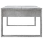Table basse gris béton 102x50x35 cm bois d'ingénierie – Image 3