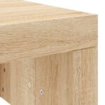 Table basse chêne sonoma 102x50x36 cm bois d'ingénierie – Image 5